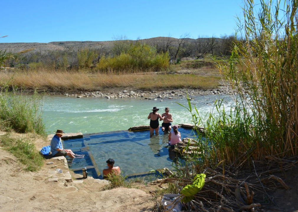 #37. Big Bend: Soak in Langford Hot Springs